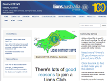 Tablet Screenshot of 201v3.lions.org.au