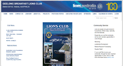 Desktop Screenshot of geelongbreakfast.vic.lions.org.au