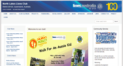Desktop Screenshot of northlakes.qld.lions.org.au