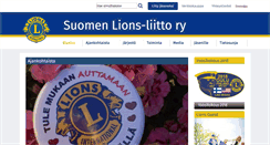 Desktop Screenshot of lions.fi