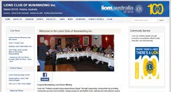 Desktop Screenshot of nunawading.vic.lions.org.au