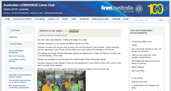 Desktop Screenshot of lionsonoz.nsw.lions.org.au