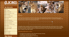 Desktop Screenshot of lions.org
