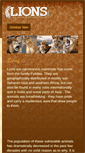 Mobile Screenshot of lions.org