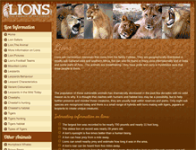 Tablet Screenshot of lions.org