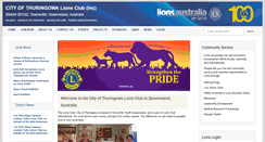 Desktop Screenshot of cityofthuringowa.qld.lions.org.au