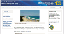 Desktop Screenshot of bonvillesawtell.nsw.lions.org.au