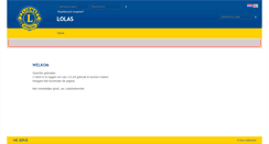 Desktop Screenshot of lolas.lions.nl