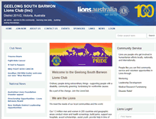 Tablet Screenshot of geelongsouthbarwon.vic.lions.org.au