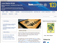 Tablet Screenshot of 201q2.lions.org.au