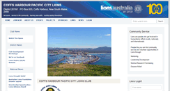 Desktop Screenshot of pacificcity.nsw.lions.org.au