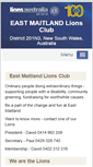 Mobile Screenshot of eastmaitland.nsw.lions.org.au