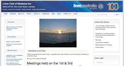 Desktop Screenshot of eleebana.nsw.lions.org.au